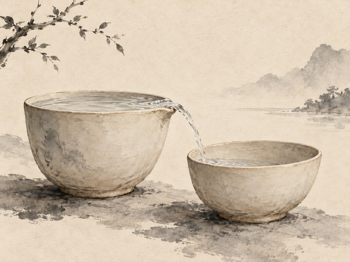 高低两侧一盈一缺的空器——损有余而补不足